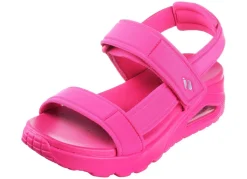Damen Skechers Sandale aus dehnbarem Textilmaterial