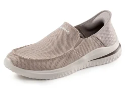 Herren Skechers Slipper mit geformter Slip-Ins Fersenplatte