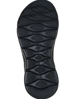 Damen Skechers , sportliche Damen-Sandalen, mit geformter Slip-Ins Fersenplatte