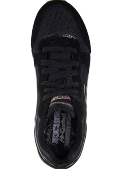 Damen Skechers , sportliche Damen-Sneaker, aus Leder, Synthetik und Mesh