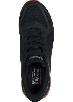 Herren Skechers , sportliche Herren-Sneaker, mit geformter Slip-Ins Fersenplatte