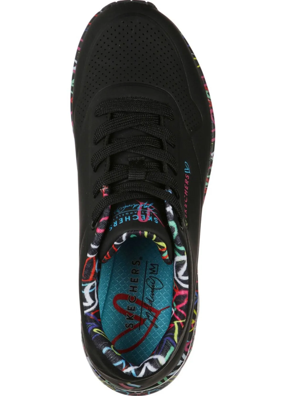 Damen Skechers , trendige Damen-Sneaker, mit sichtbarem Luftpolster