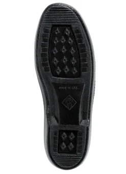 Damen BADER Slipper aus elastischem Strickmaterial mit Schnürung