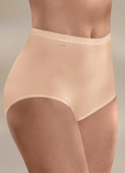 Damen SLOGGI Dreierpack Maxi Slip mit elastischen Abschlüssen