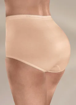 Damen SLOGGI Dreierpack Maxi Slip mit elastischen Abschlüssen