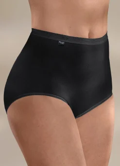 Damen SLOGGI Dreierpack Maxi Slip mit elastischen Abschlüssen
