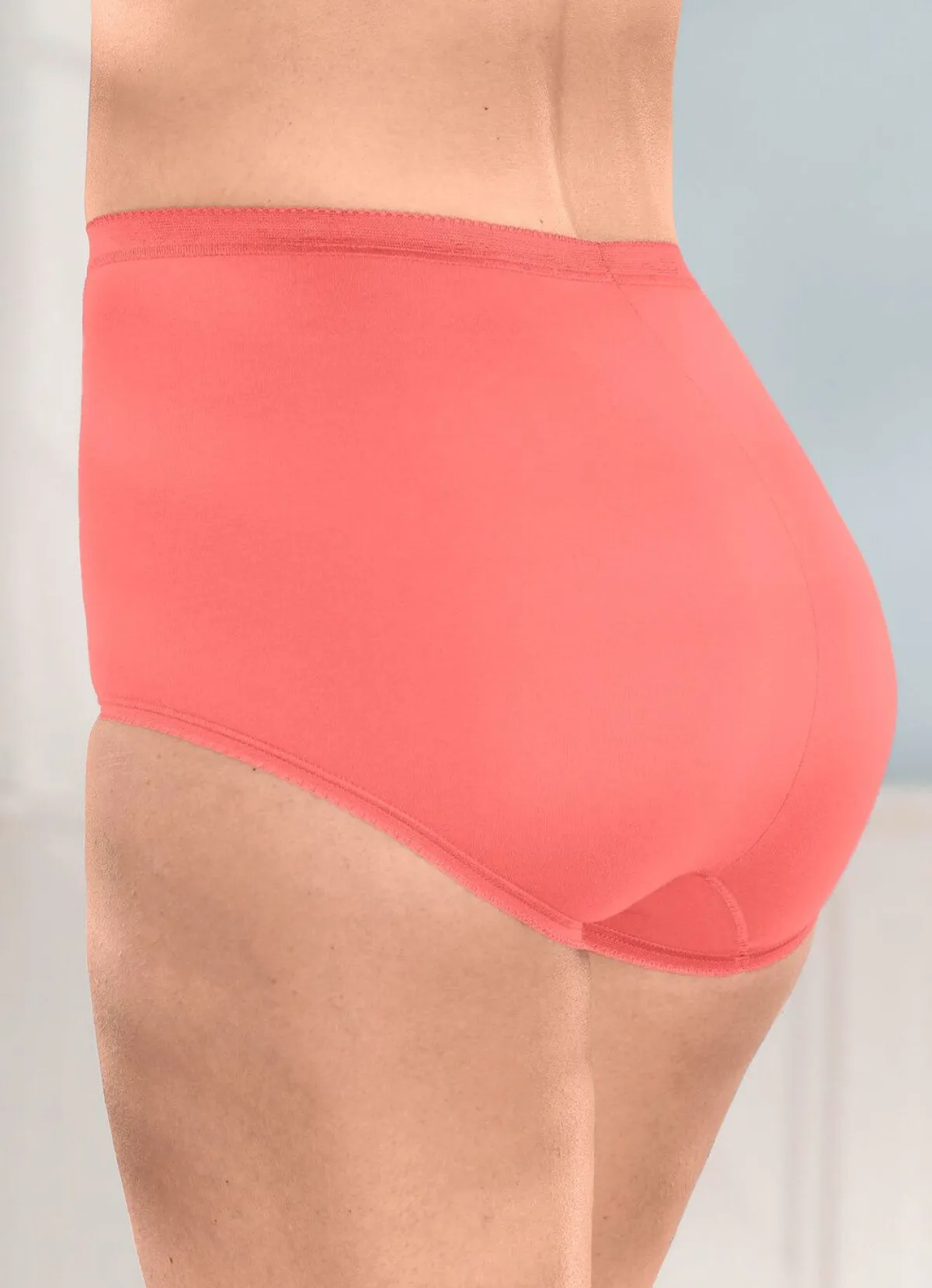 Damen SLOGGI Viererpack Slips mit elastischen Abschlüssen