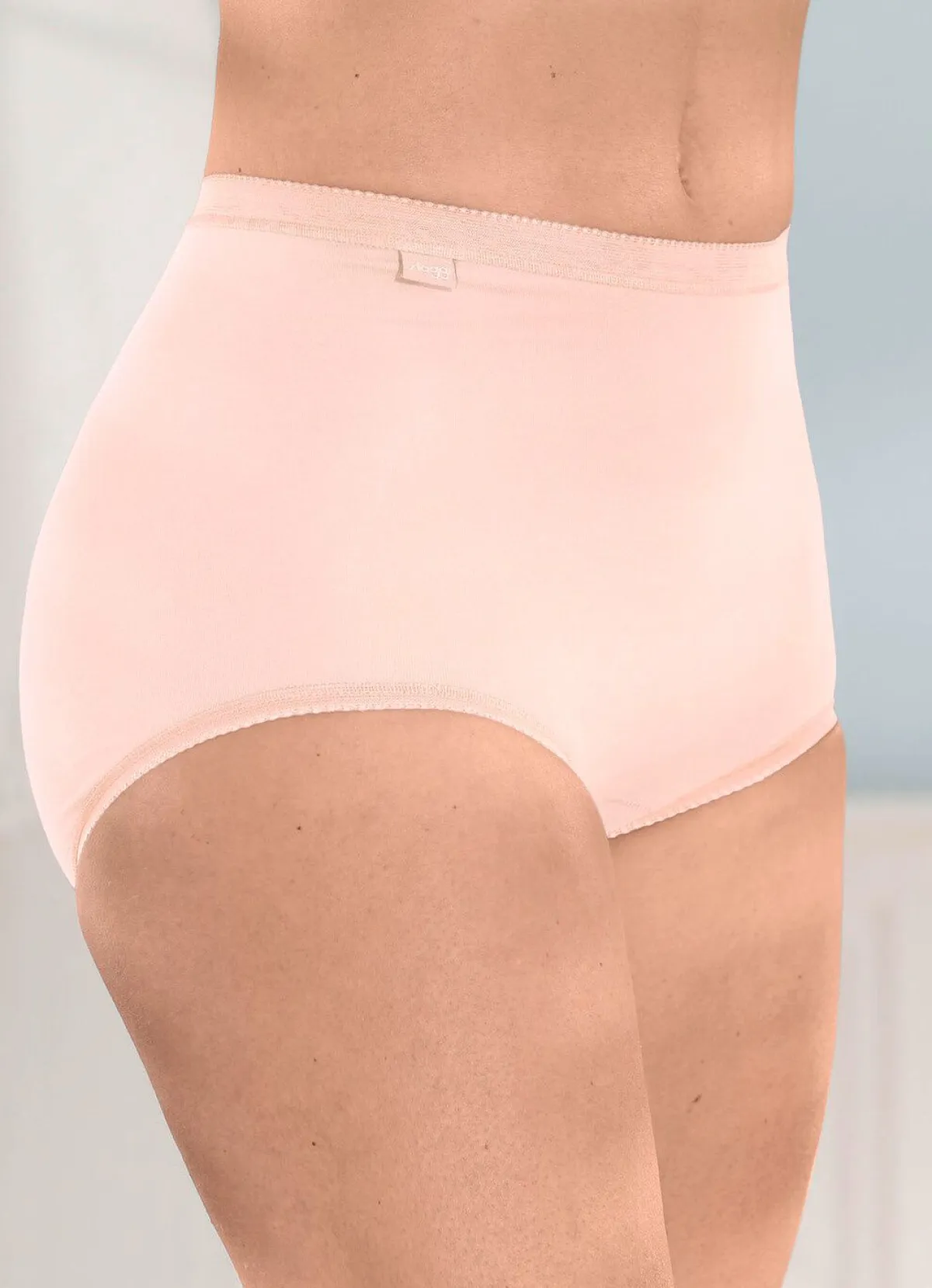 Damen SLOGGI Viererpack Slips mit elastischen Abschlüssen