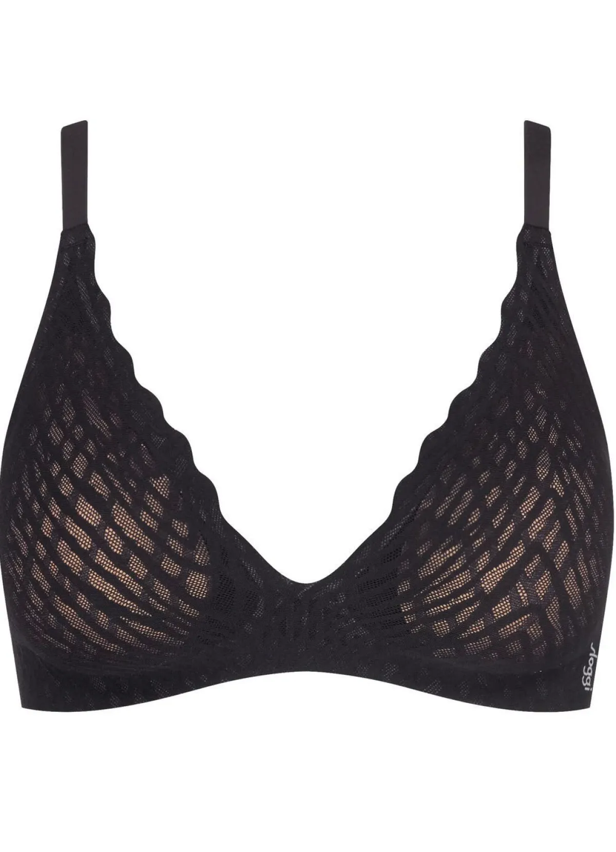 Damen BADER sloggi ZERO Feel-Push-up-BH mit Elastikspitze