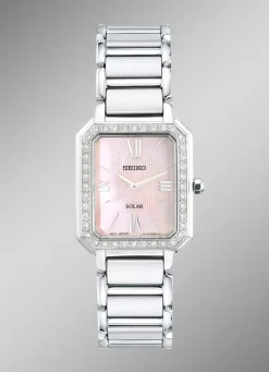Damen SEIKO Solar-Damenuhr mit Swarovski-Kristalle