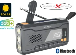 Reflexion Solarkurbel-Radio mit DAB+ und UKW-Tuner