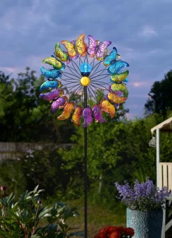 BADER Solar-Windrad aus Metall