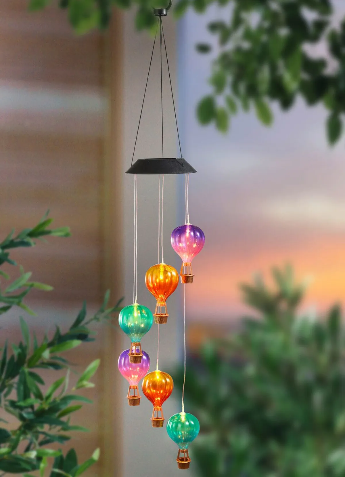 BADER Solar-Windspiel "Ballons"