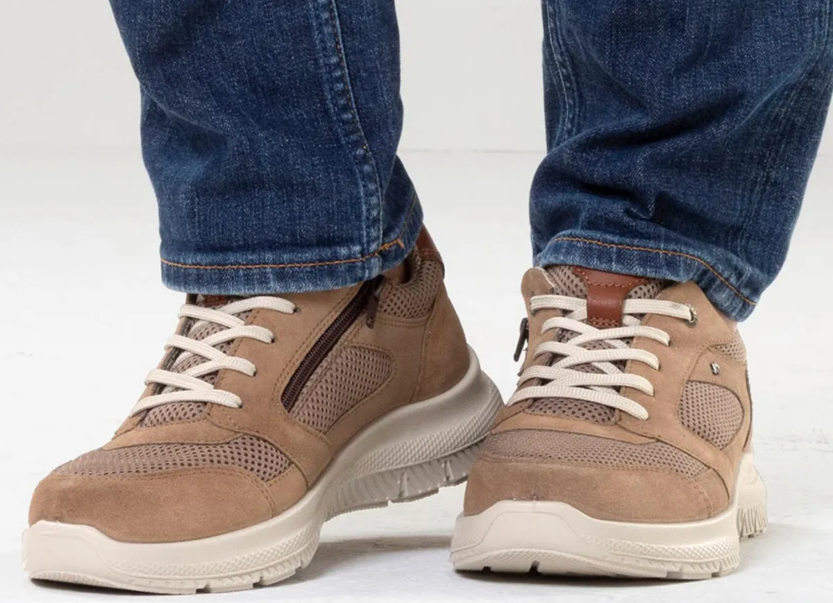 Herren BADER Sportliche Herren-Schnürschuhe, Weite H, mit herausnehmbarem Fußbett