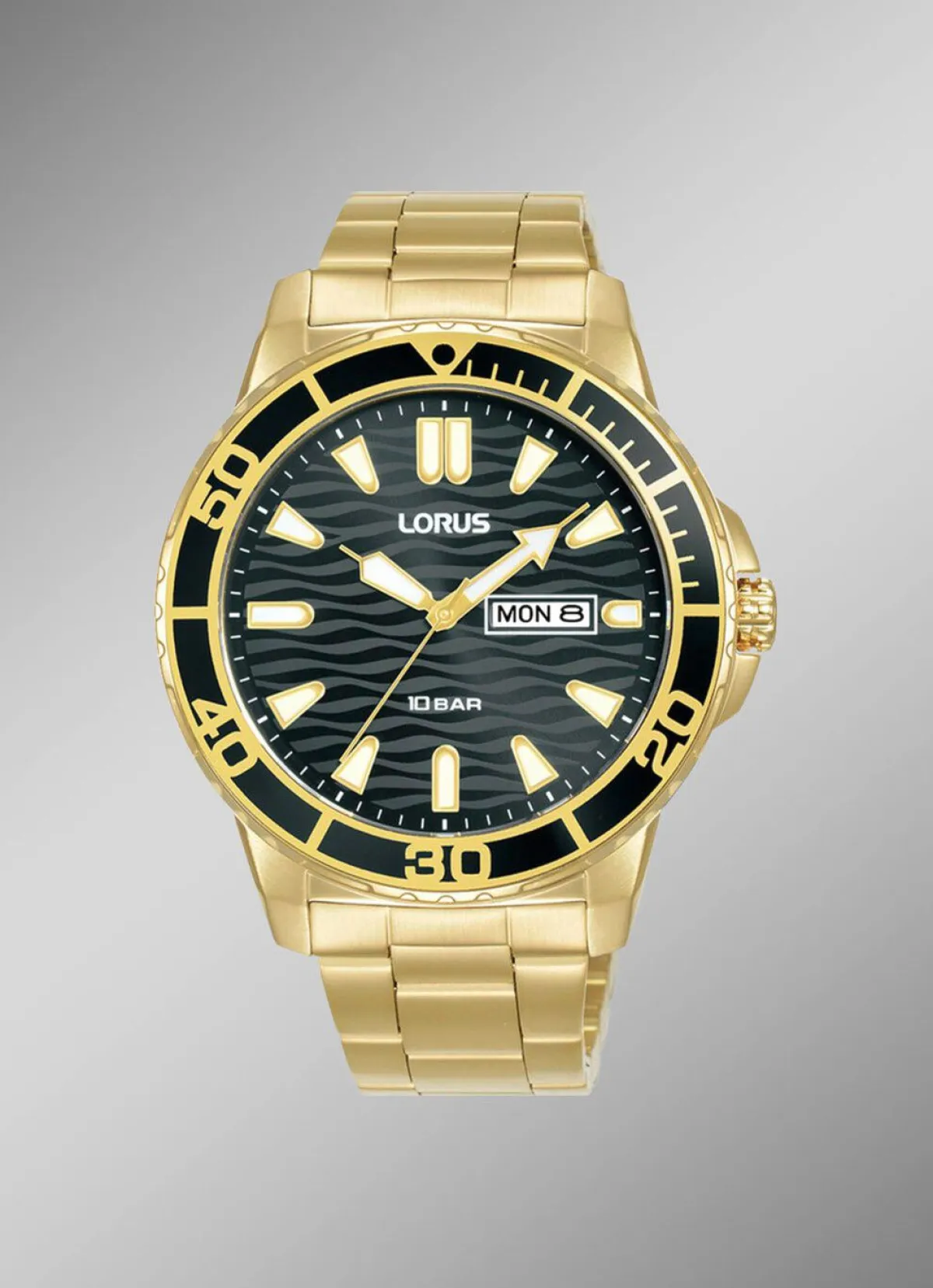 Herren BADER Sportliche Quartz-Herrenuhr