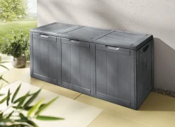 BADER Spritzwasserbeständige Aufbewahrungsboxen in Holzoptik