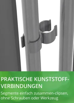BADER Standfeste Stellwand, 3-teilig