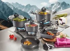 STONELINE ® Kochtopf-Set, 15-teilig