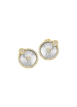Damen BADER Strahlende Eleganz: Ohrstecker mit 86 Diamanten