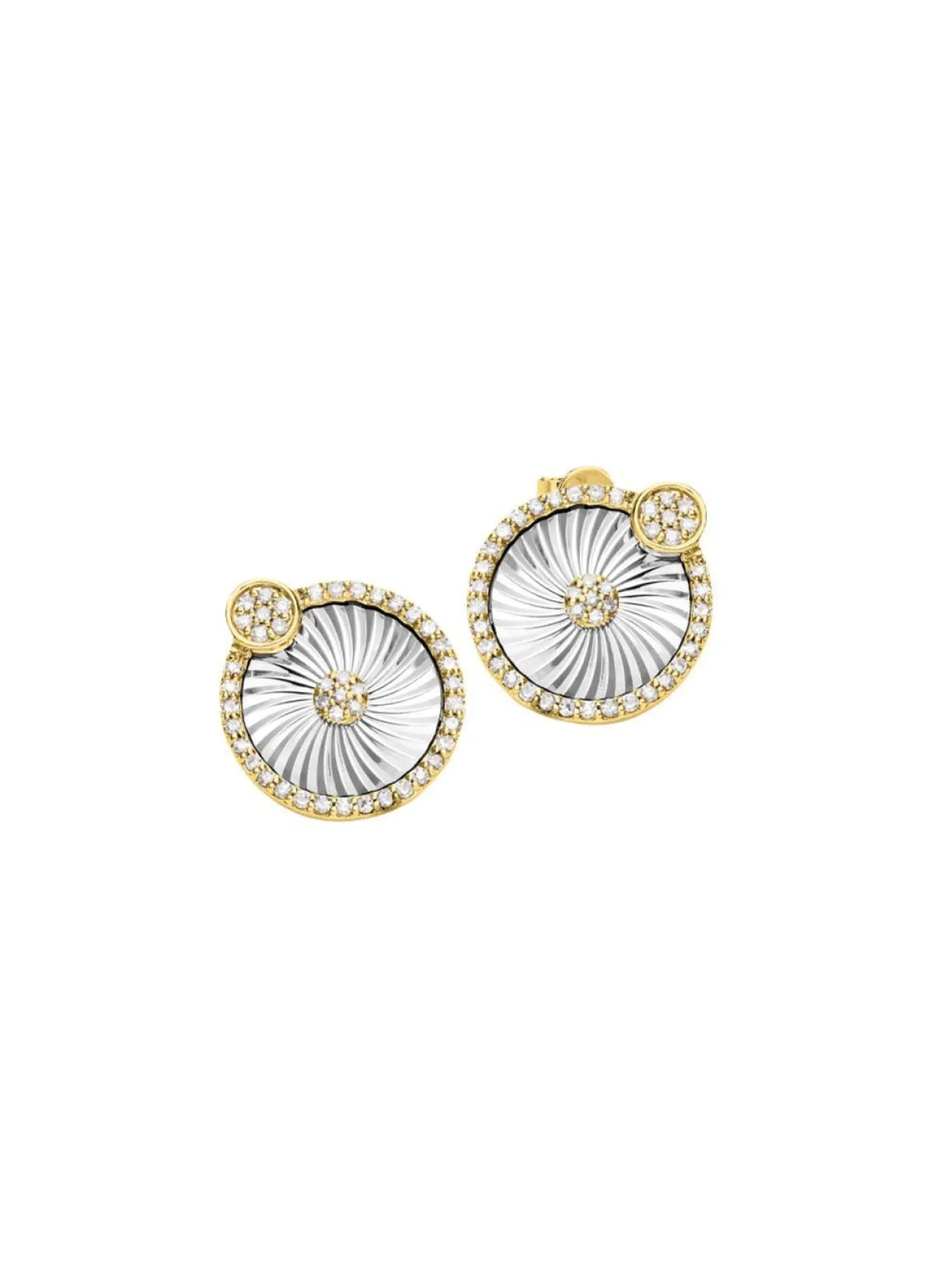 Damen BADER Strahlende Eleganz: Ohrstecker mit 86 Diamanten
