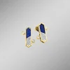 Damen BADER Strahlende Eleganz – Ohrstecker mit Lapislazuli und Brillanten
