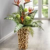 BADER Streliziengesteck in Vase