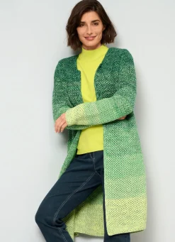 Damen BADER Strickjacke aus reiner Baumwolle