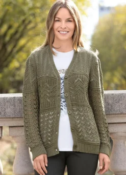 Damen Tizia Strickjacke in Mustermix