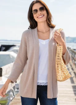 Damen BADER Strickjacke in sehr weicher Qualität