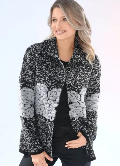Damen BADER Strickjacke in Strickmix