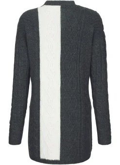 Damen BADER Strickjacke in Strukturmix