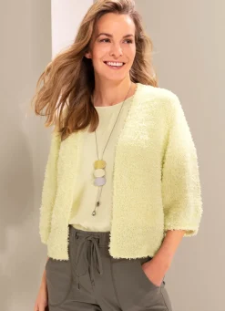 Damen BADER Strickjacke in verschlussloser Form