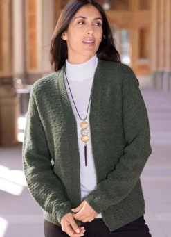 Damen laurakent Strickjacke mit Alloverstruktur