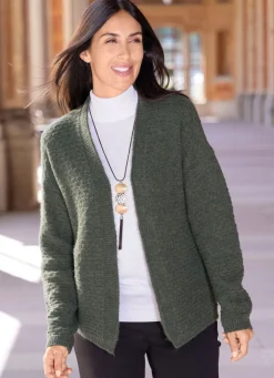 Damen laurakent Strickjacke mit Alloverstruktur