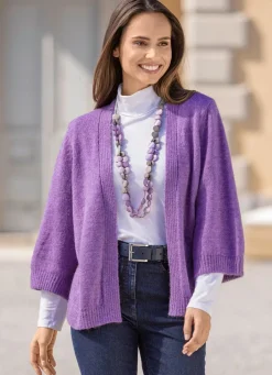 Damen BADER Strickjacke mit Alpaka