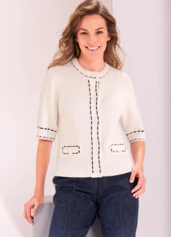 Damen B/ANCA Strickjacke mit Baumwolle