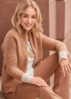 Damen laurakent Strickjacke mit größeren Taschen