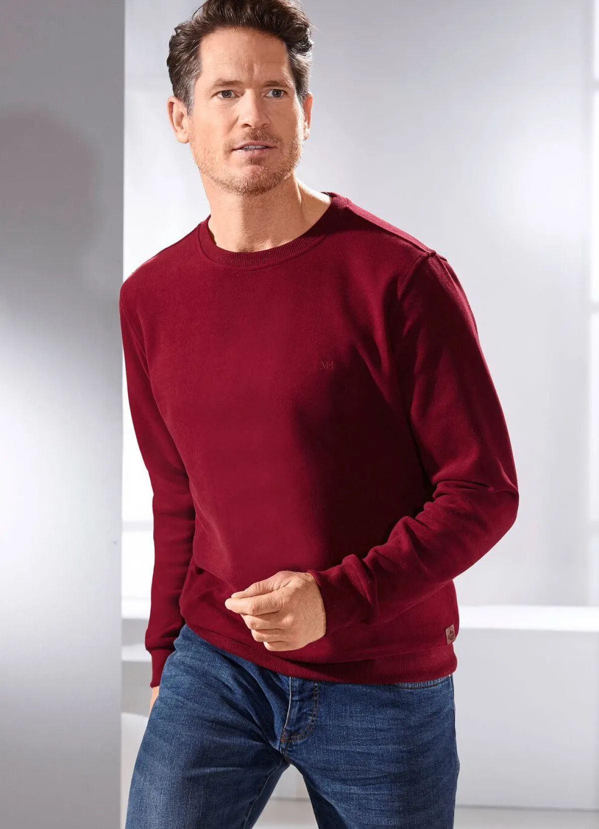 Herren BADER Sweatshirt von „Milano Italy“