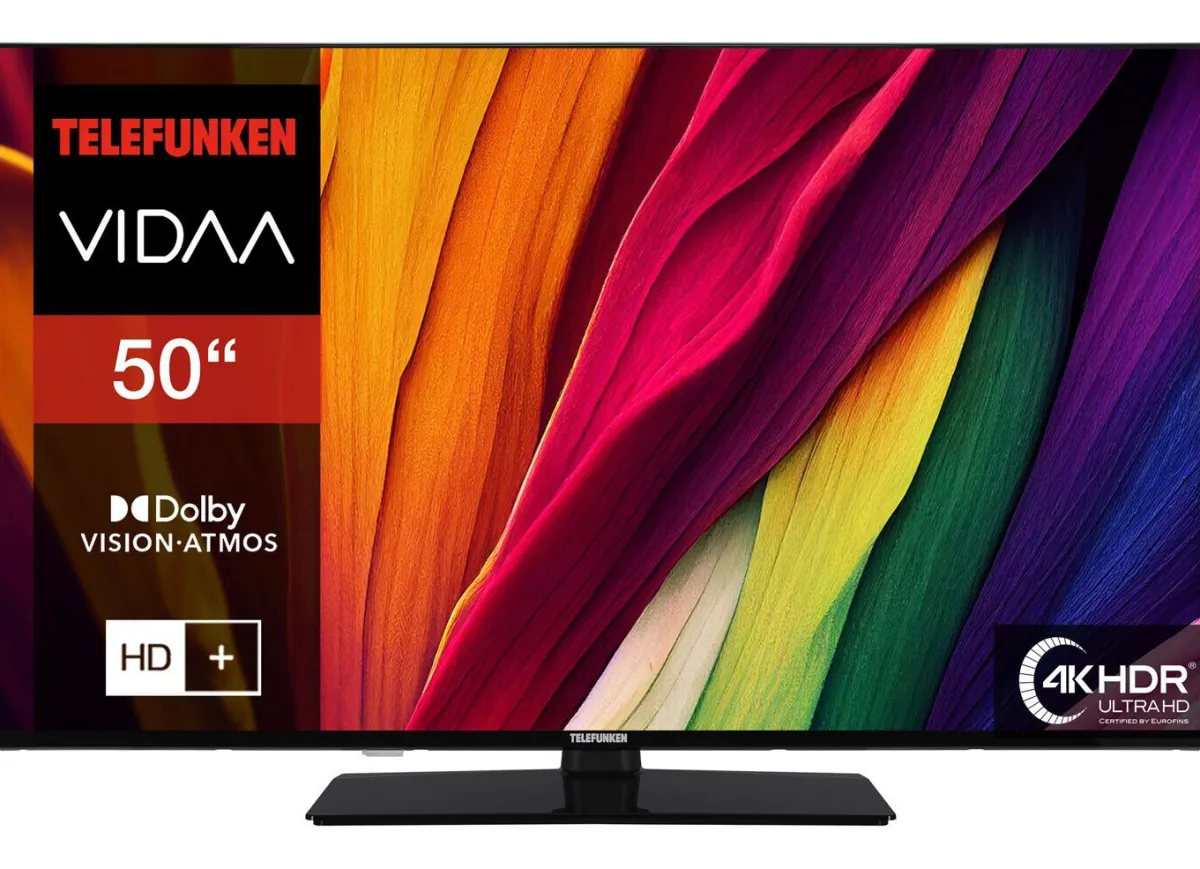 BADER Telefunken 4K-UHD-Smart-LED-Fernseher