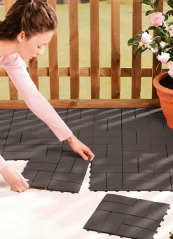 BADER Terrassenplatten-Set, 12-teilig