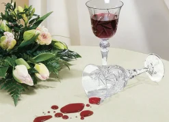 BADER Tischdekoration mit Fleckschutz und Glitzergarn