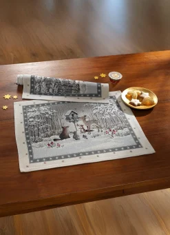BADER Tisch- und Raumdekoration mit Winterlandschaft