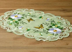 BADER Tisch- und Raumdekoration mit Blumen und Schmetterlingen