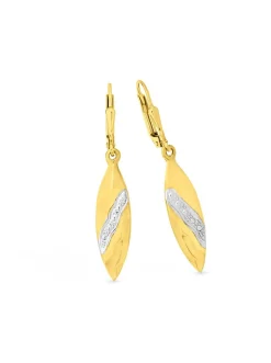 Damen BADER Tolle Ohrringe in Bicolor