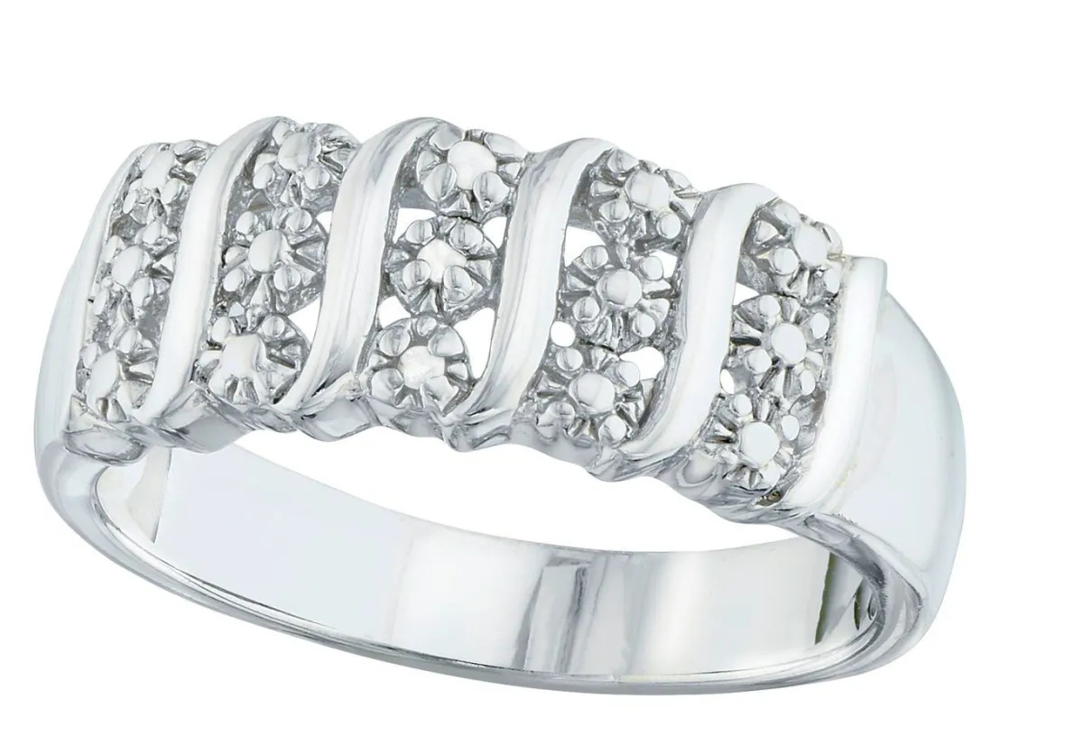 Damen BADER Toller Damenring mit Diamanten