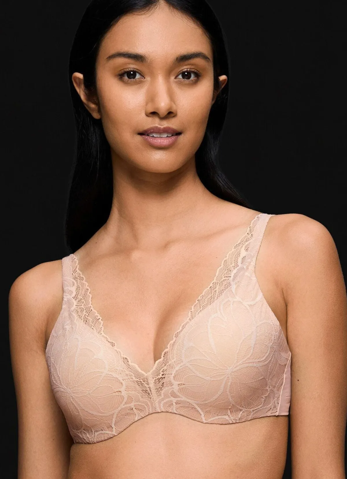 Damen TRIUMPH Body Make-Up Illusion Lace BH mit flexiblen Komfortbügeln
