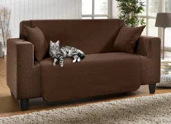 BADER Unempfindliche Sessel-,Couch- und Armlehnenschoner aus Chenille