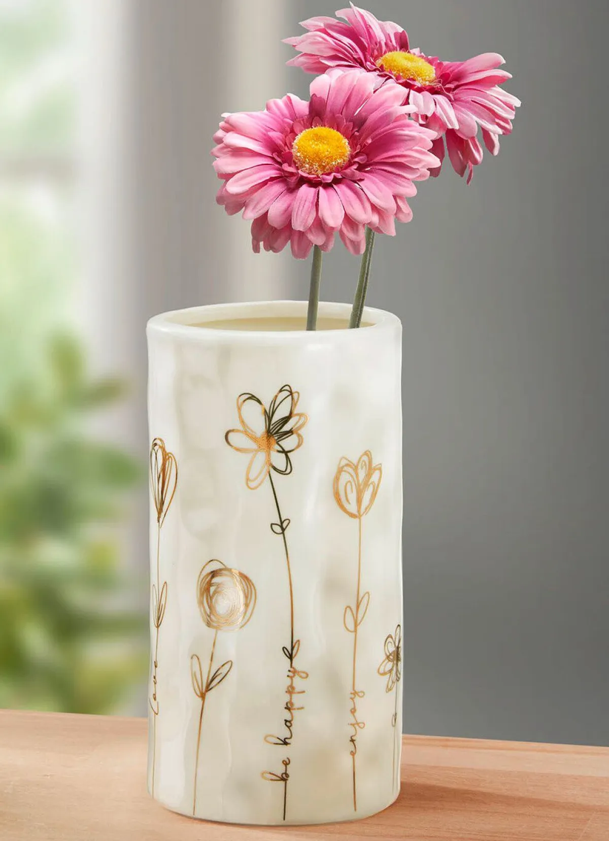 BADER Vase aus hochwertigem Porzellan