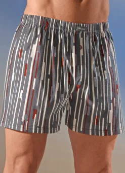 Herren GLEYMOR Viererpack Boxershorts mit Streifendessin