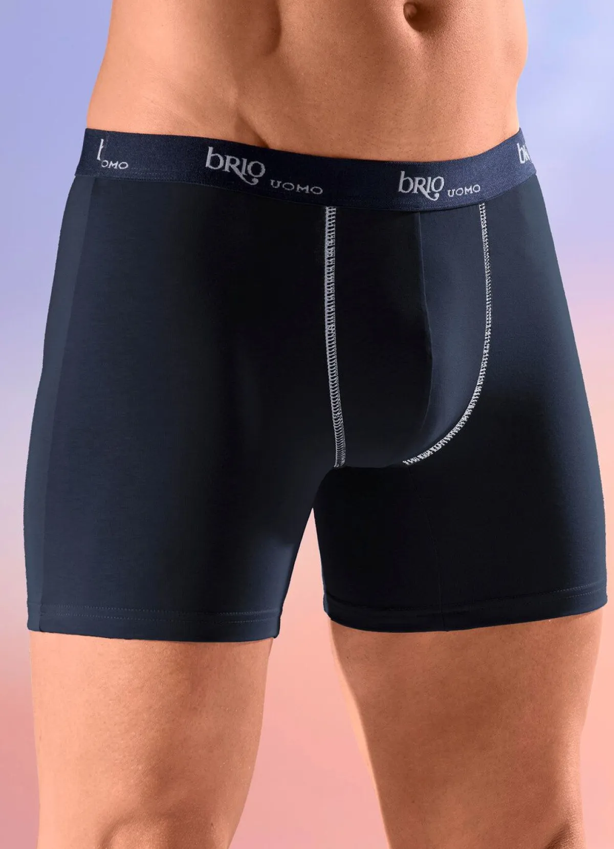 Herren brio Viererpack Pants mit Elastikbund